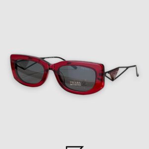 Prada SPR 14Y Transparent Maroon