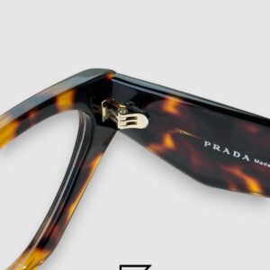 ⁦Prada VPR C07 Tiger Brown Frame Cat-Eye Optical Glasses⁩ - الصورة ⁦5⁩