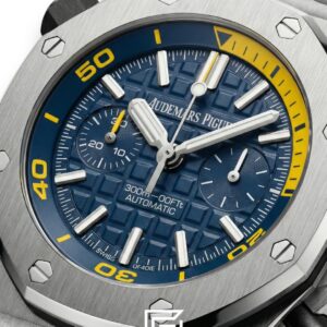 ROYAL OAK OFFSHORE j03168 2 COUNTERS-M/SILVER - BLUE - Image 2