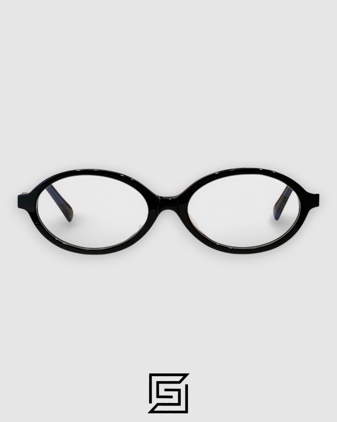 Miu Miu SMU04Z Black Frame Gold LogoOptical Glasses - Image 2