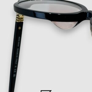 Miu Miu SMU04Z Black Frame Gold LogoOptical Glasses - Image 7