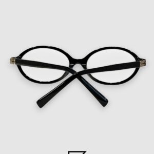Miu Miu SMU04Z Black Frame Gold LogoOptical Glasses - Image 4