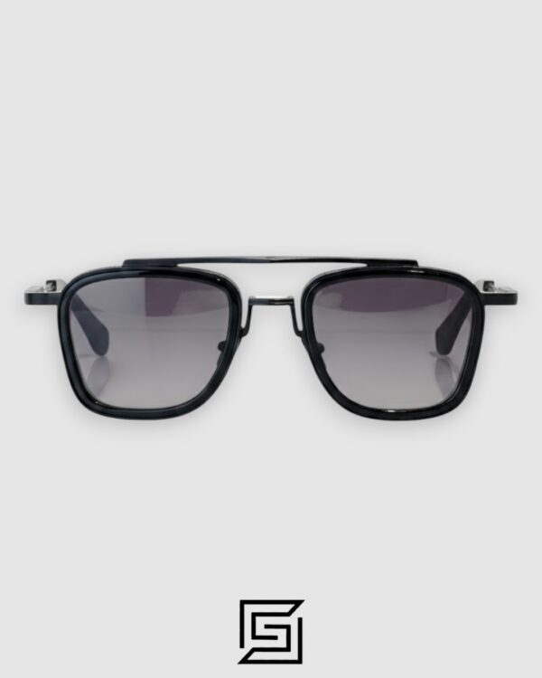 John Dalia BARD C301 Grey Lenses and Black Frame Sunglasses
