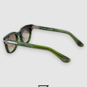 ⁦Chrome Hearts DRIPPIN Honey Lenses With Transparent Green  Sunglasses⁩ - الصورة ⁦3⁩