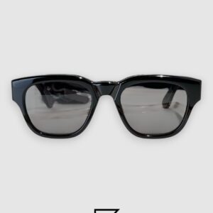 ⁦Chrome Hearts MIDIXATHRLL II Black Lenses With Black Frame Sunglasses⁩ - الصورة ⁦2⁩