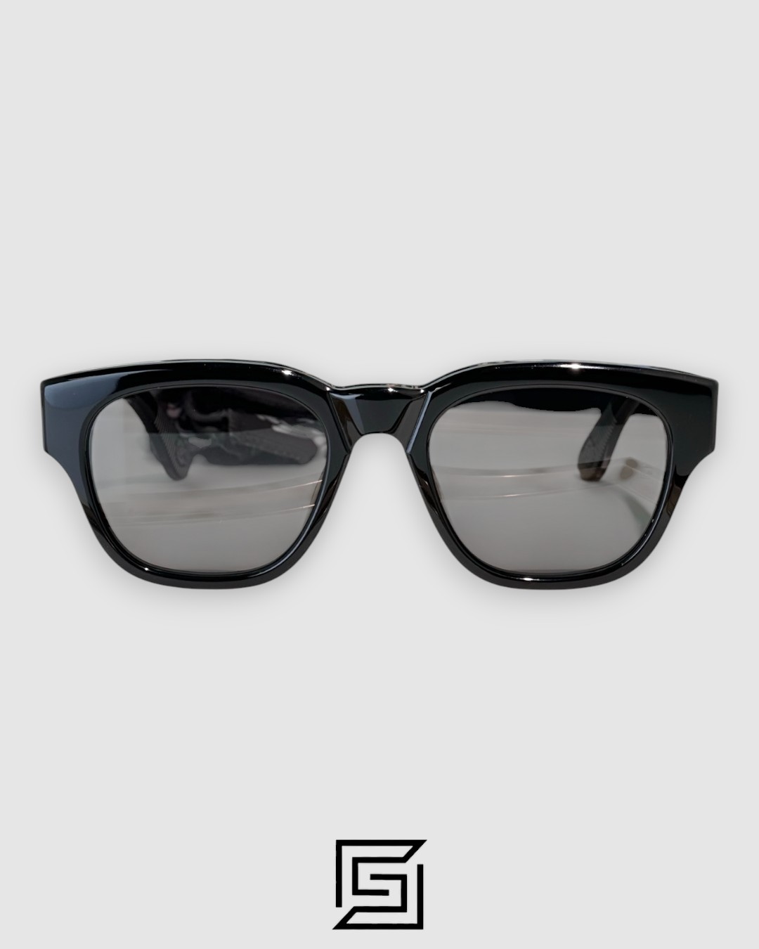 ⁦Chrome Hearts MIDIXATHRLL II Black Lenses With Black Frame Sunglasses⁩ - الصورة ⁦2⁩