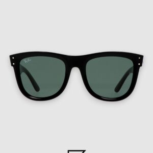 Ray-Ban RB0501 Boyfriend Reverse Black Frame with Olive G15 Lenses - Image 2