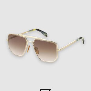 DB7001 Gold Frame With Honey Lenses