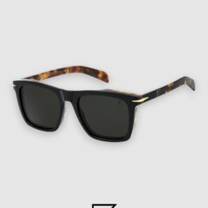 DB7000 Black With Tiger Brown Frame and Tiger Arm Black Lenses