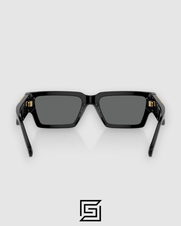 Versace VE4459 Black Frame with Dark Grey Lenses