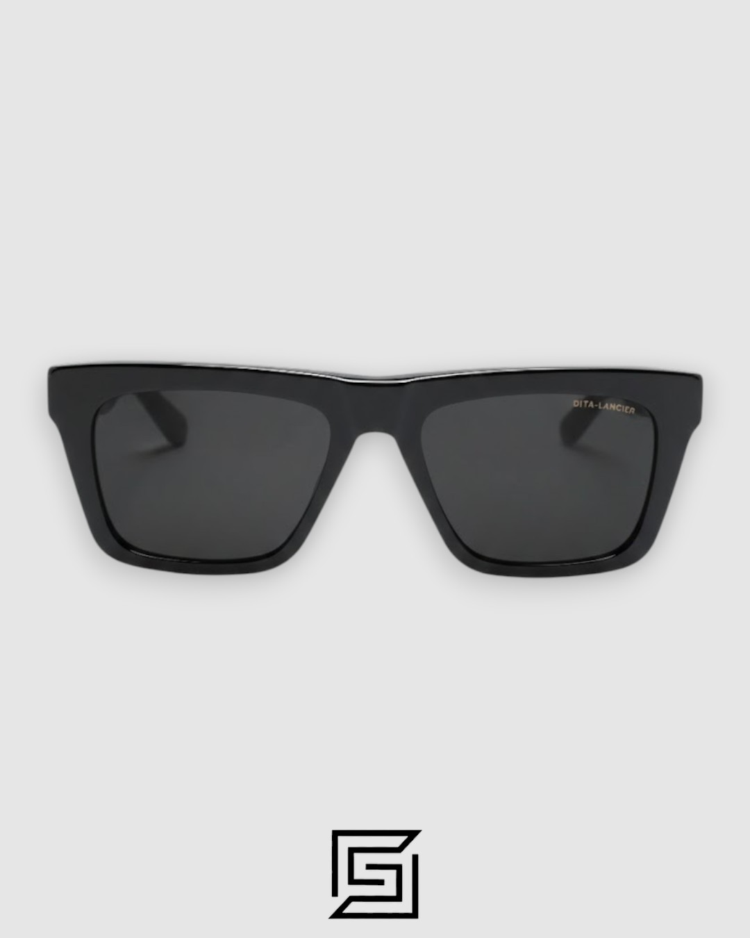 ⁦Dita Lancier DLS701 Black Frame With Black Lenses⁩ - الصورة ⁦2⁩