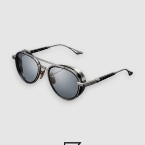 Dita EPLX 04 Black Silver Frame With Silver Reflection Lenses