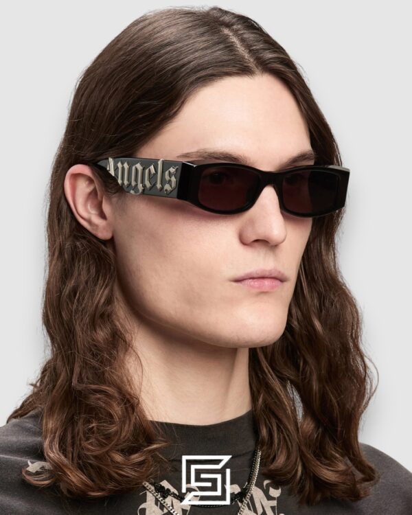 Palm Angels PERI001 Black Frame With Black Lenses