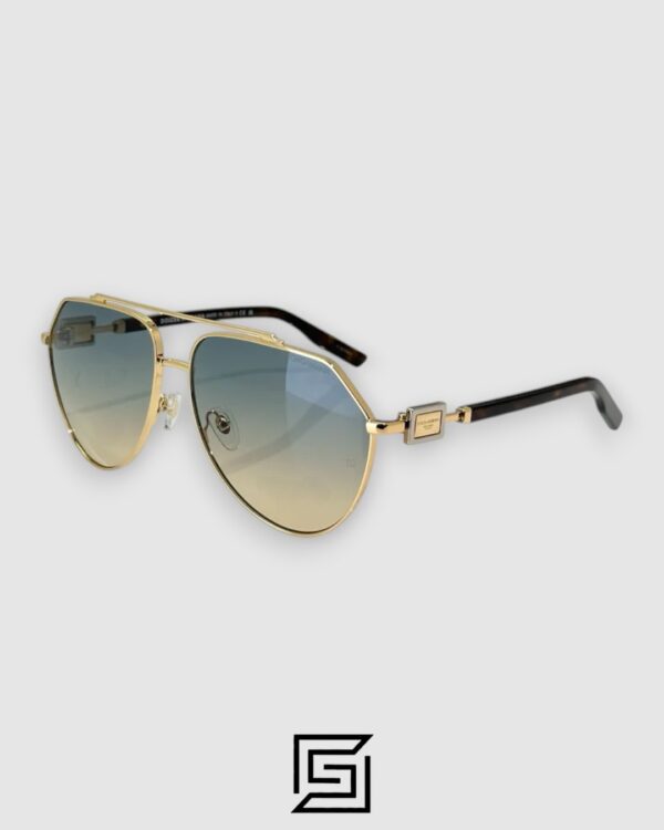 DG2315 Gold Frame With Green Lenses