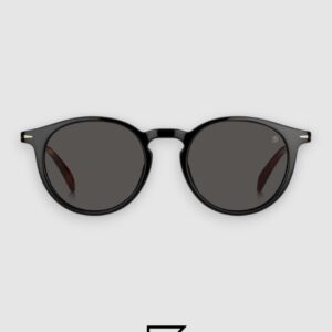 David Beckham DB1032 Black Frame and Gold Arm with Black Lenses - Image 2