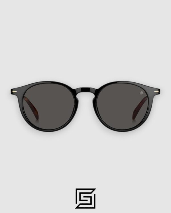 David Beckham DB1032 Black Frame and Gold Arm with Black Lenses