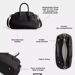 ⁦Coach Empire Carryall Bag 26 Leather – CU066⁩ - الصورة ⁦9⁩
