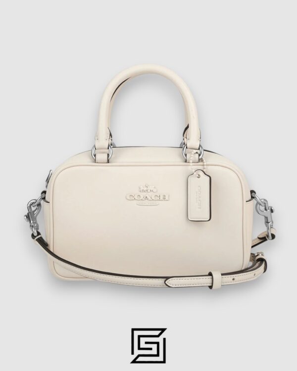 Coach Satchel Crossbody White CT776