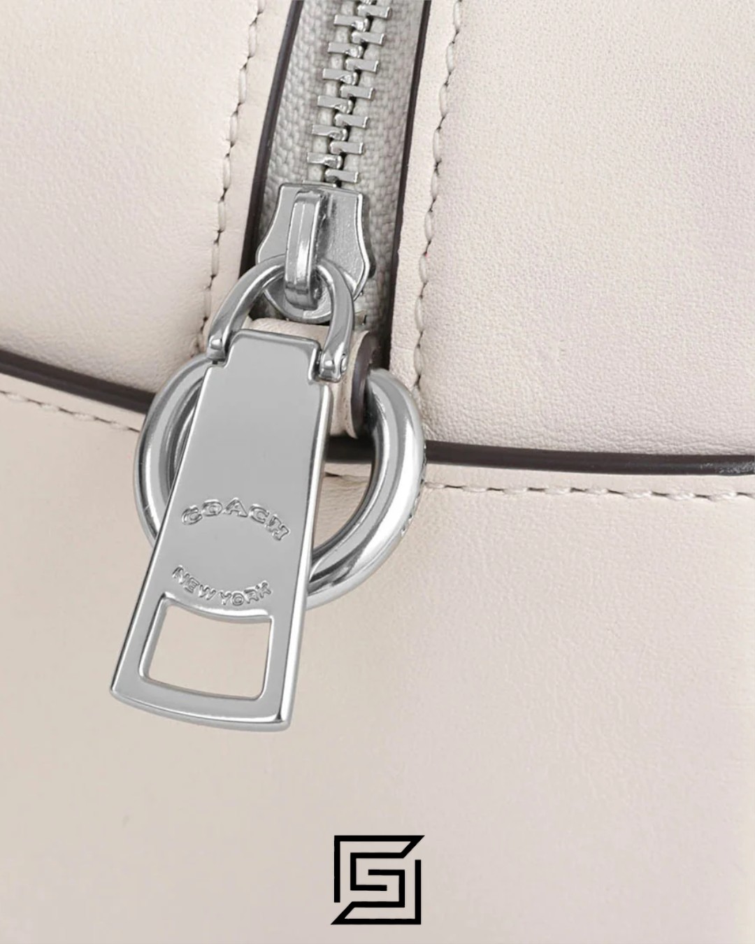 ⁦Coach Satchel Crossbody White CT776⁩ - الصورة ⁦6⁩