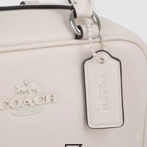 ⁦Coach Satchel Crossbody White CT776⁩ - الصورة ⁦7⁩