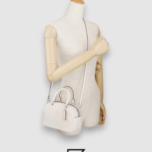 ⁦Coach Satchel Crossbody White CT776⁩ - الصورة ⁦8⁩