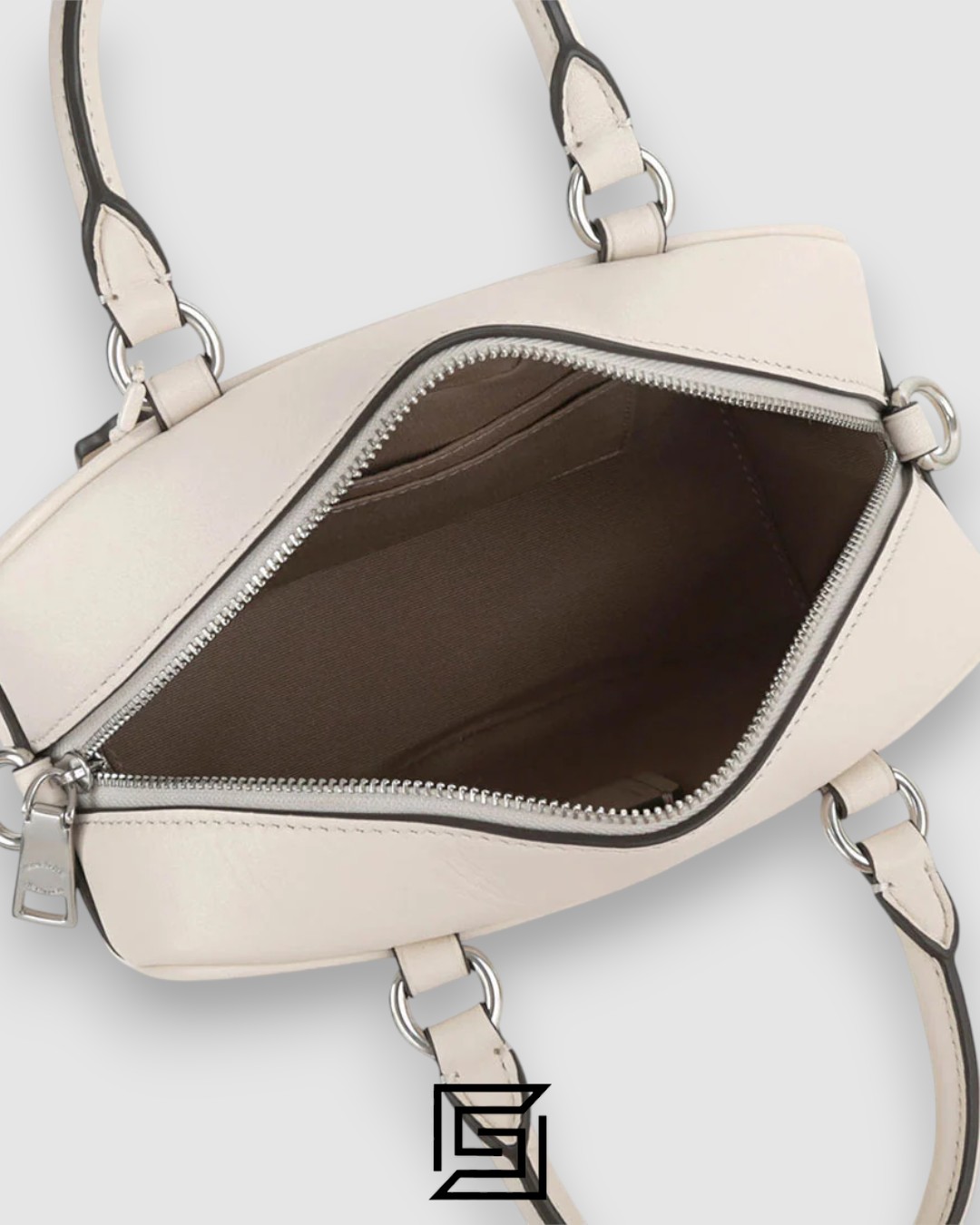 ⁦Coach Satchel Crossbody White CT776⁩ - الصورة ⁦5⁩