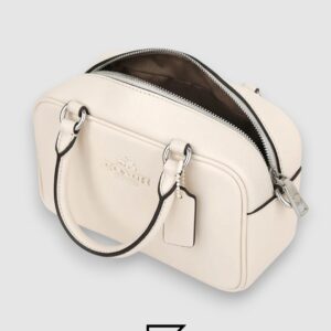 ⁦Coach Satchel Crossbody White CT776⁩ - الصورة ⁦4⁩
