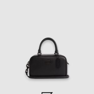⁦Coach Satchel Crossbody Black CT776⁩ - الصورة ⁦1⁩