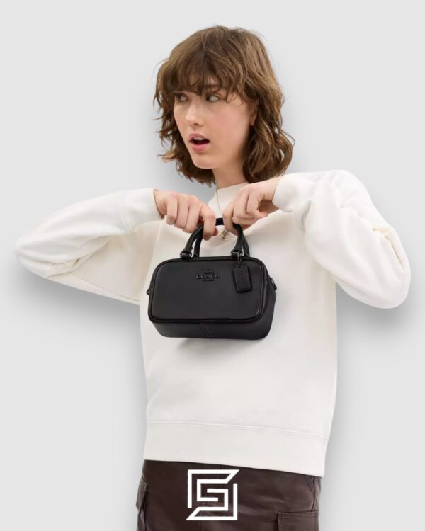Coach Satchel Crossbody Black CT776