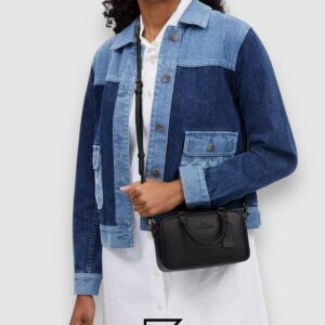 ⁦Coach Satchel Crossbody Black CT776⁩ - الصورة ⁦7⁩