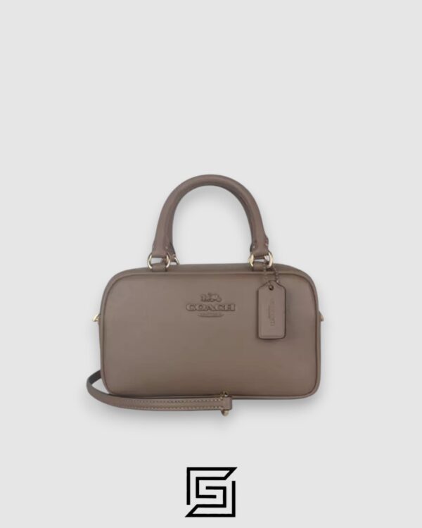 Coach Satchel Crossbody Brown CT776