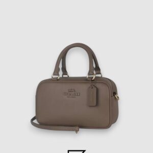 ⁦Coach Satchel Crossbody Brown CT776⁩ - الصورة ⁦3⁩