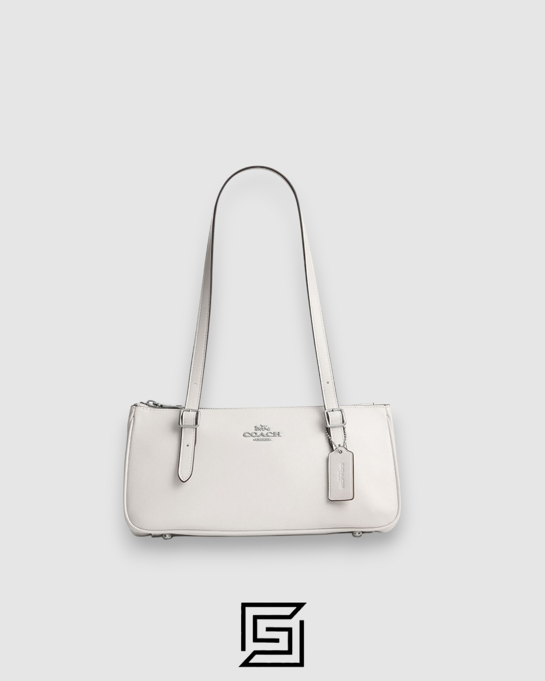 ⁦Coach Asher Shoulder Bag White Style Number CBJ05⁩ - الصورة ⁦1⁩