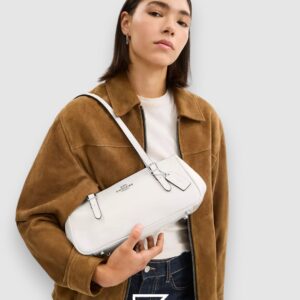 ⁦Coach Asher Shoulder Bag White Style Number CBJ05⁩ - الصورة ⁦4⁩
