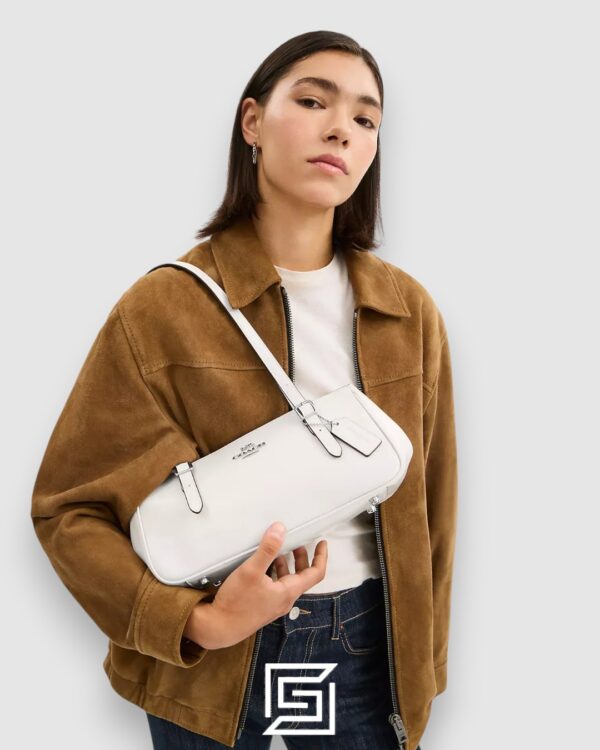 Coach Asher Shoulder Bag White Style Number CBJ05