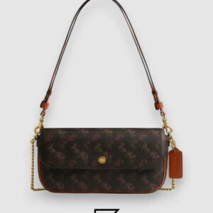 Coach Brook Flap Chain Bag With Horse And Carriage Print CAN92 - Image 1