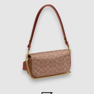 ⁦Brook Flap Chain Bag In Signature Canvas CAN91⁩ - الصورة ⁦2⁩