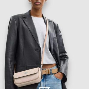 Coach Hailey Flap Bag In Signature Canvas Beige Style Number CAN70 - Image 5