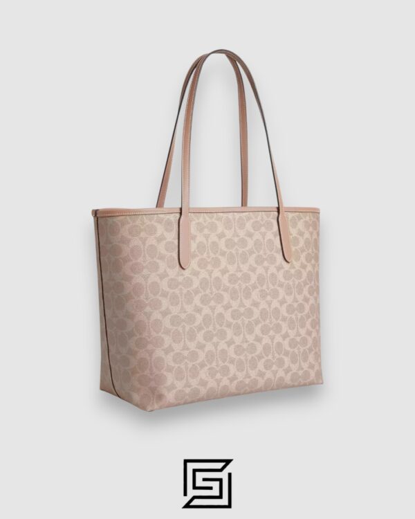 Coach City Tote Bag In Signature Canvas Style Number CV976-1 CCQ28