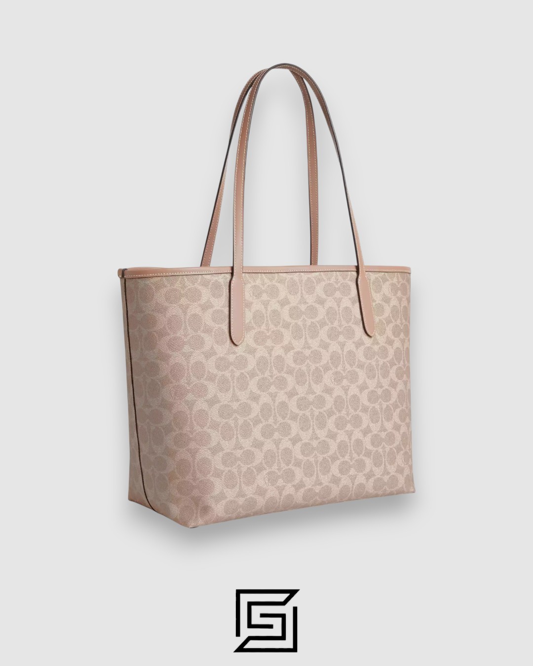 Coach City Tote Bag In Signature Canvas Style Number CV976-1 CCQ28 - Image 2