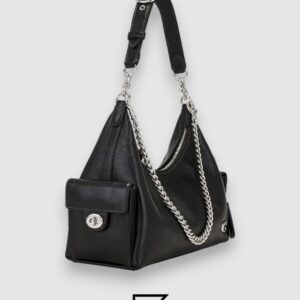 Coach Pocket Juliet Bag 30 Black Style Number CAM20 - Image 4