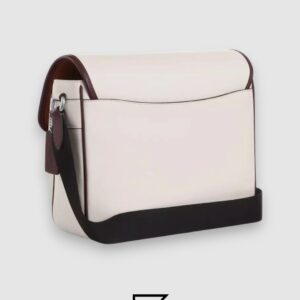 Coach Racer Messenger In Colorblock Signature Canvas Style Number CT753 - Image 2
