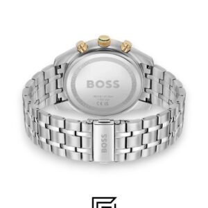 ⁦Hugo Boss Mens Gregor Gold And Steel Watch 1514195⁩ - الصورة ⁦3⁩