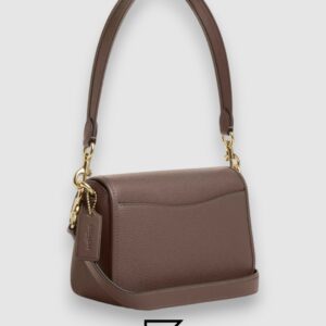 Coach Hadley Shoulder Bag in Refined Pebble Leather Brown – CY683 - Image 2