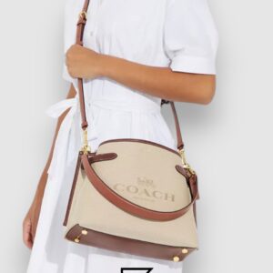 Hanna Shoulder Bag With Coach Style No. CH190 Big Size - Image 4