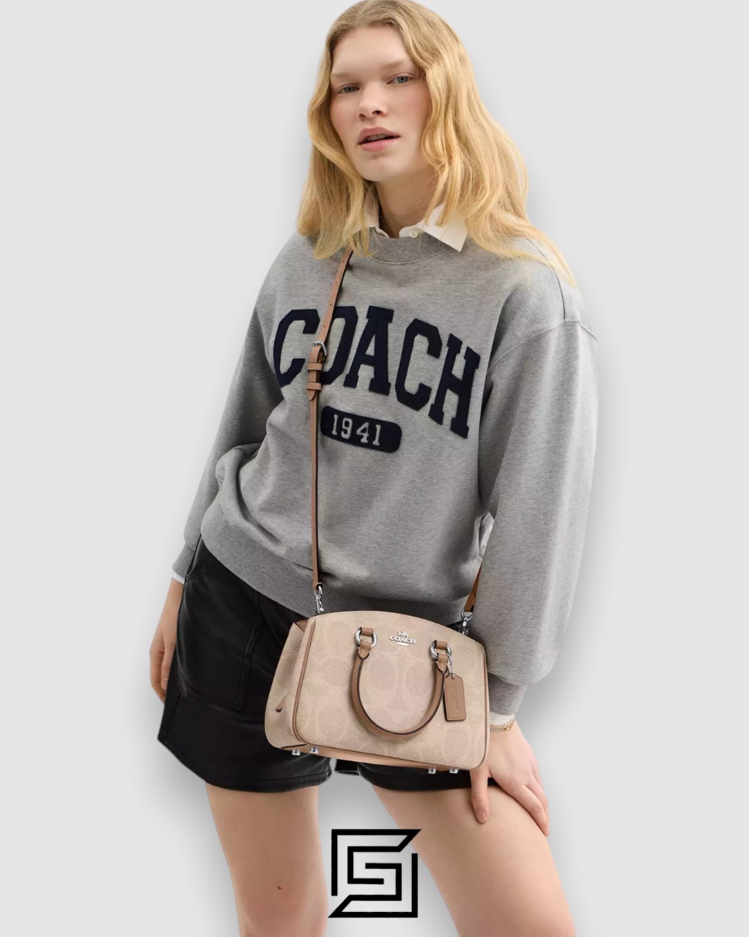 COACH Savannah Small Carryall Bag In Signature Canvas CAL53 - Image 5