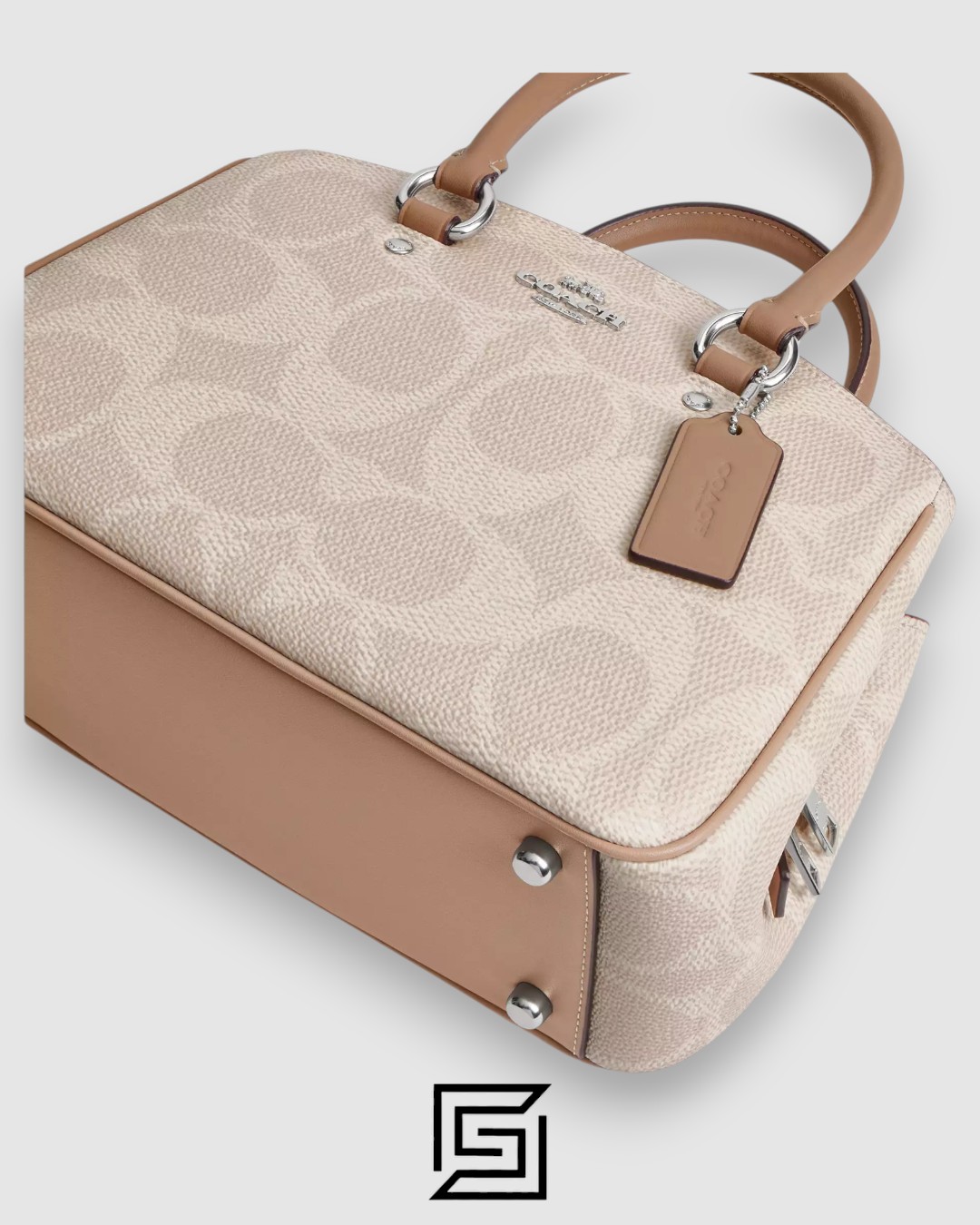 COACH Savannah Small Carryall Bag In Signature Canvas CAL53 - Image 2