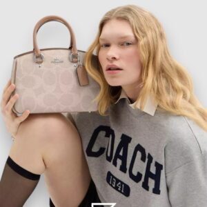 COACH Savannah Small Carryall Bag In Signature Canvas CAL53 - Image 3