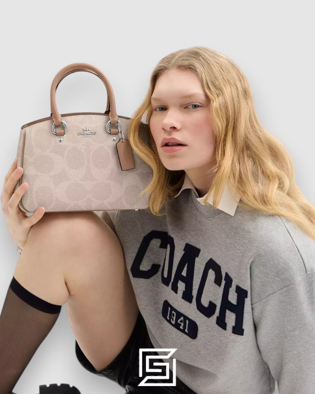 COACH Savannah Small Carryall Bag In Signature Canvas CAL53 - Image 3