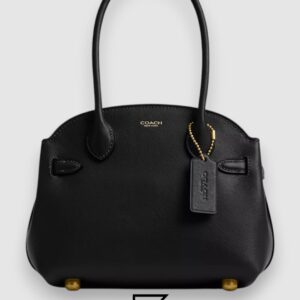 ⁦COACH Soft Empire Carryall Bag Black 21 CCY99⁩ - الصورة ⁦1⁩